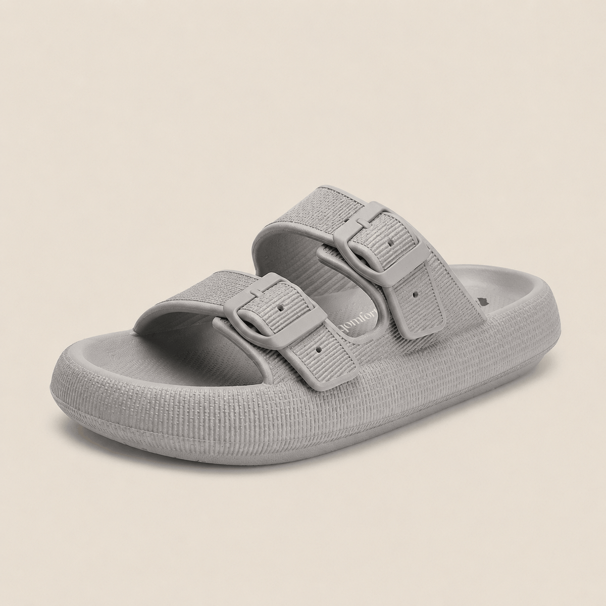 The Pillow Sandal in Grey